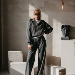 CITY CHIC - ZIP GREY